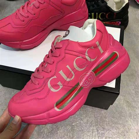 gucci shoes neon price|gucci women's sneakers.